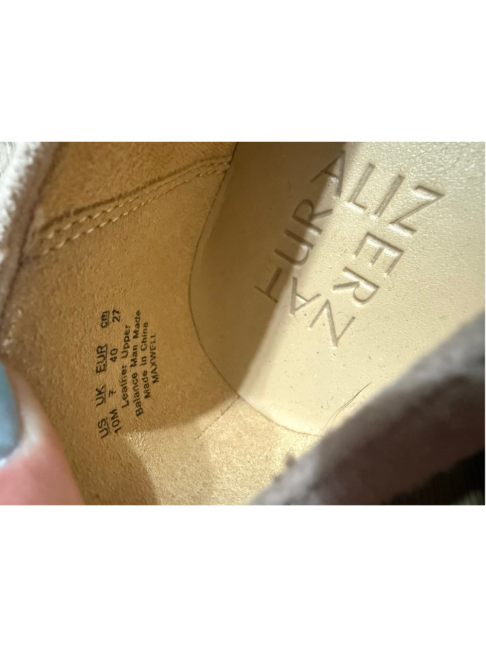 Women's Naturalizer Light Pink Suede Flats Size 10 - Picture 3 of 4